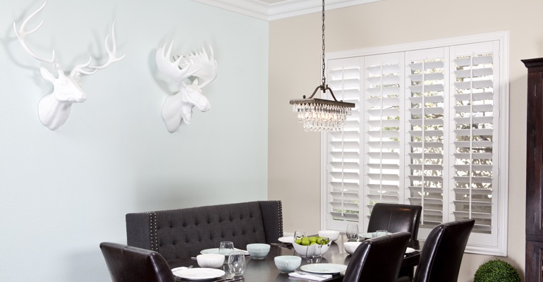 San Diego dining room shutters